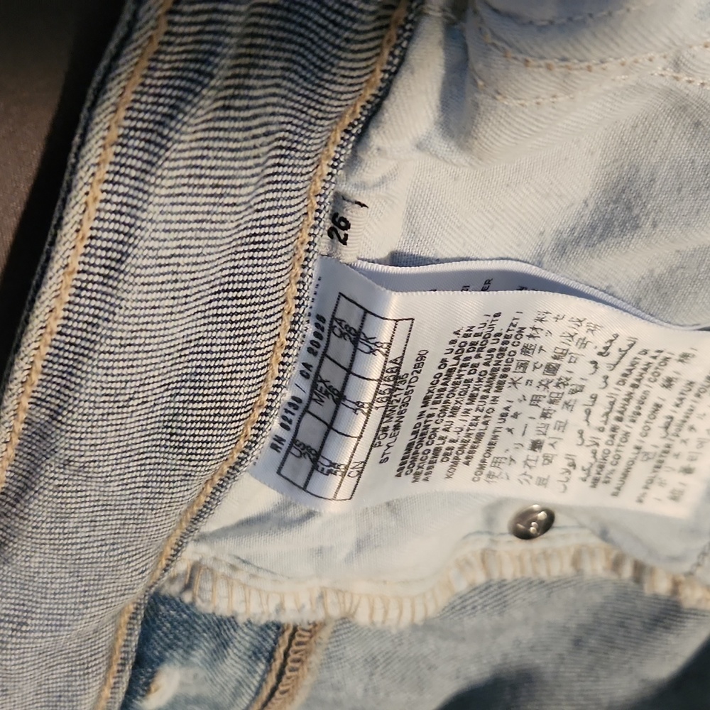 Guess Zip Split Jean Skirt - Picture 7 of 11